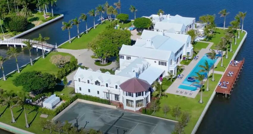Palm Beach lidera la lista de los suburbios más ricos de Florida con al menos 11.500 millonarios palm-beach-florida-isla