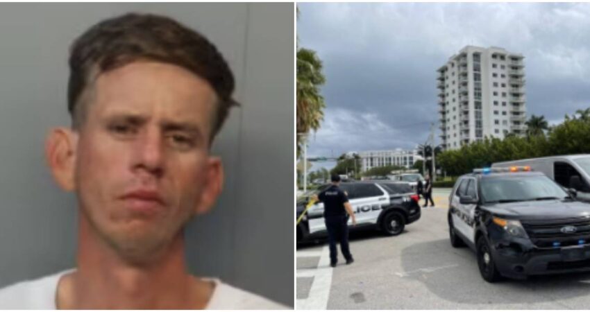 Policía de Miami Beach arrestó a un hombre de 34 años después de que apuñaló a un amigo cuando veían un partido de fútbol Arrestos-en-Miami-altercado-entre-hombres