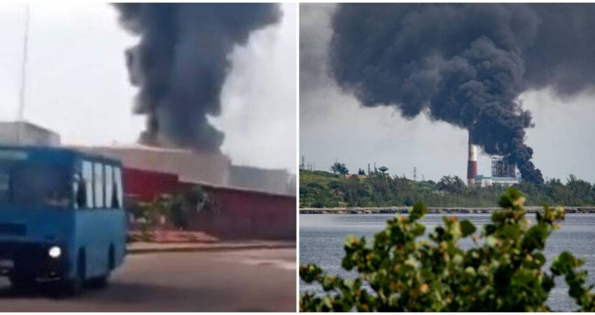 Reportan incendio en uno de los tanques de combustible en la termoelรฉctrica Antonio Guiteras de Matanzas antonio-guiteras-cuba