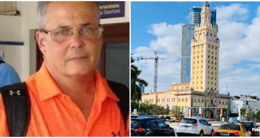 Llega a Estados Unidos Oscar Ruiz Moreira comentarista del Noticiero Nacional Deportivo en Cuba cubano-miami-llega