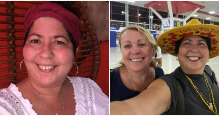 Exlocutora cubana Marisela Alfonso Madrigal y su esposa abandonan la isla: "Vuelo a mi otra patria, mi madre por derecho genealógico" exlocutora-cubana-abandona-Cuba-con-su-esposa