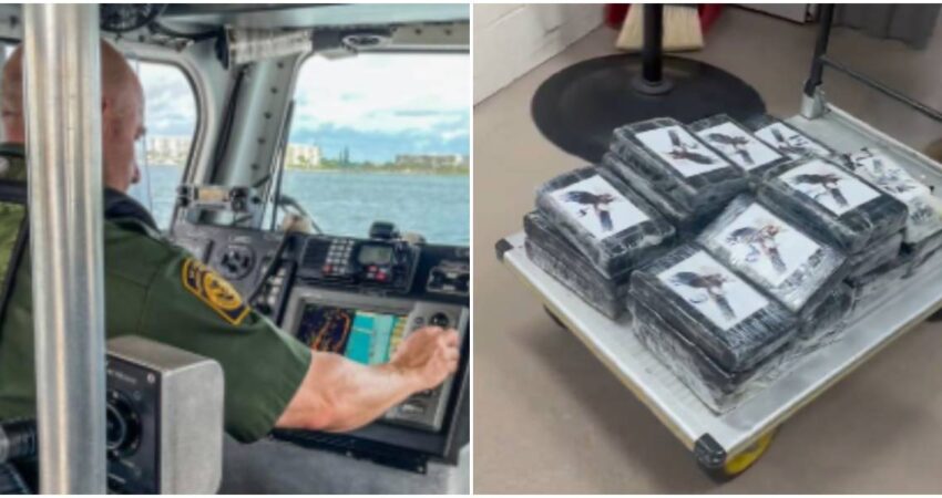 Un hombre que navegaba por los Cayos de Florida encontró un cargamento de cocaína valorada en casi un millón de dólares hallazgo-de-cocaina-pescadores