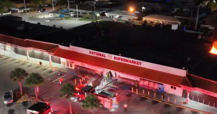 Incendio destruye supermercado en Hialeah hialeah-supermercado
