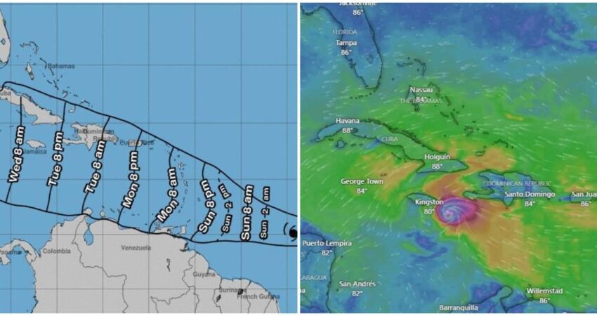 Se forma el huracán Beryl y se convierte en el primero de la temporada en el Atlántico, con peligro para Cuba huracan-beryl