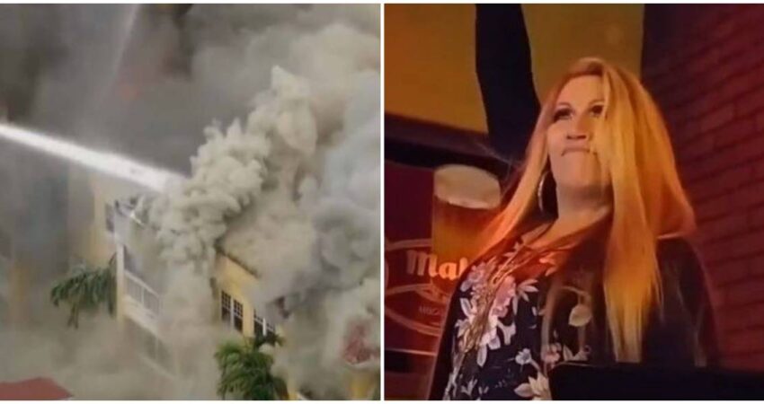 Cantante cubana María Antonieta habla sobre voraz incendio en el edificio donde residía en Miami incendio-marioantnieta