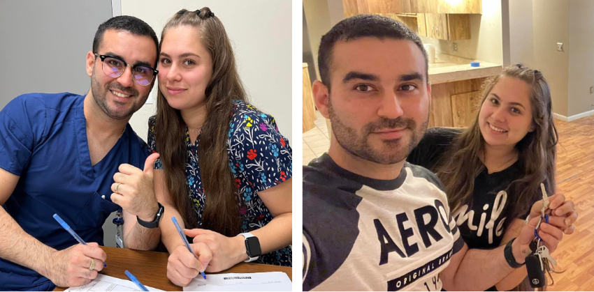Médico cubano Manuel Guerra compra su primera propiedad en EEUU a tan solo dos años de que emigrara con su esposa joven cubana