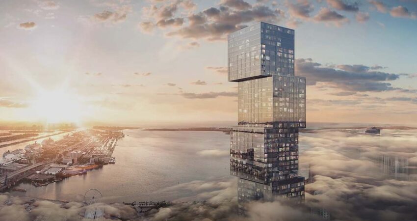 Comienza en Miami construcción vertical de lo que será el rascacielos más alto de Miami wardof-astoria