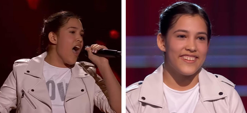 Adolescente cubana Dayana Riverón se despide de La Voz Kids España con una actuación espectacular Dayana