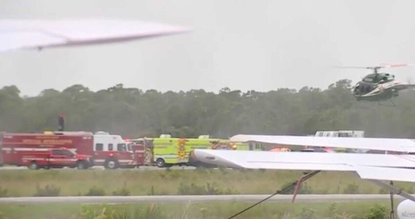 Al menos 2 fallecidos tras un accidente aéreo en North Palm Beach, Florida accidente-aereo-palmbeach