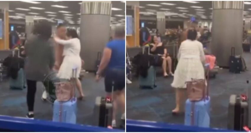 ¿Identidad o falta de educación?: Cubanos bailan en pleno aeropuerto de Miami con el tema de reguetón Marca Mandarina aeropuerto-de-Florida-cubanos-bailando-regueton