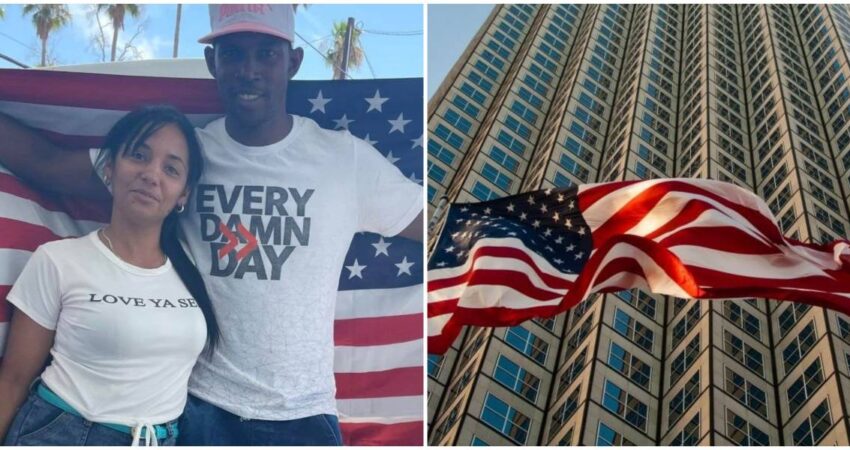 Expelotero cubano llega junto a su esposa a Miami beisbol-cubano-miami