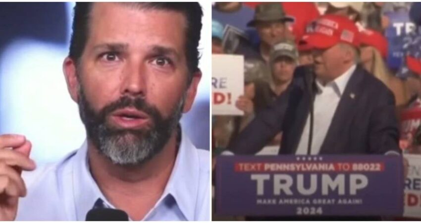 Hijo de Donald Trump tras hablar con su padre asegura que está bien y tiene un gran espíritu donaldtrumpjr