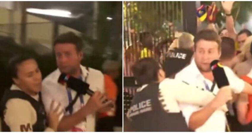 Periodista argentino Leo Paradizo es expulsado a empujones del Hard Rock Stadium por la policía de Miami-Dade expulsion-de-periodista-Copa-America-2024
