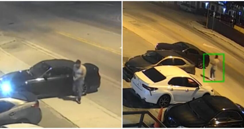 Hombre que disparó a otro en la cabeza en Hialeah quedó grabado en cámara hombre-armado-disparos-en-Hialeah