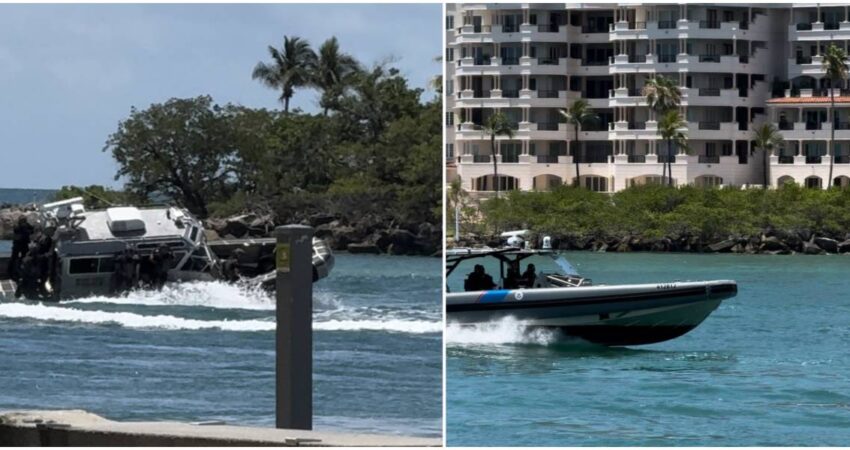 Localizan en otra embarcación a buzo tras volcarse su bote cerca de Fisher Island miami-dade-accidente
