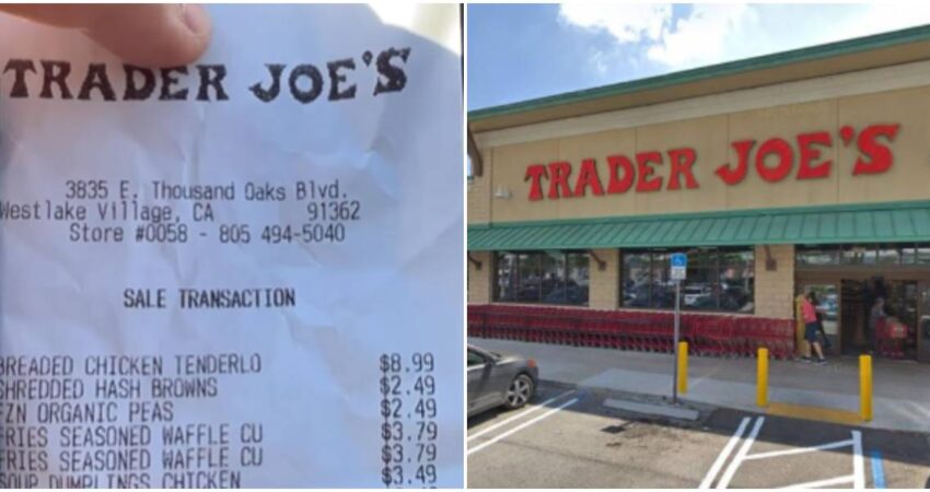 Compra en Trader Joe's desata controversia por el costo total de las compras efectuadas para alimentar a una familia en California recibo-de-Trader-Joe-video-viral