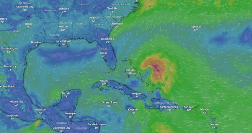 Perturbación en el Atlántico podría convertirse en una tormenta rumbo a Florida tormenta-florida