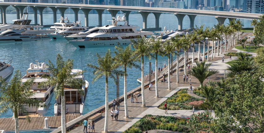 Proyecto que pretende cambiar Watson Island en Miami se decidirá en noviembre: Incluye hoteles, comercios y paseo marítimo en la Bahía de Biscayne urban miami
