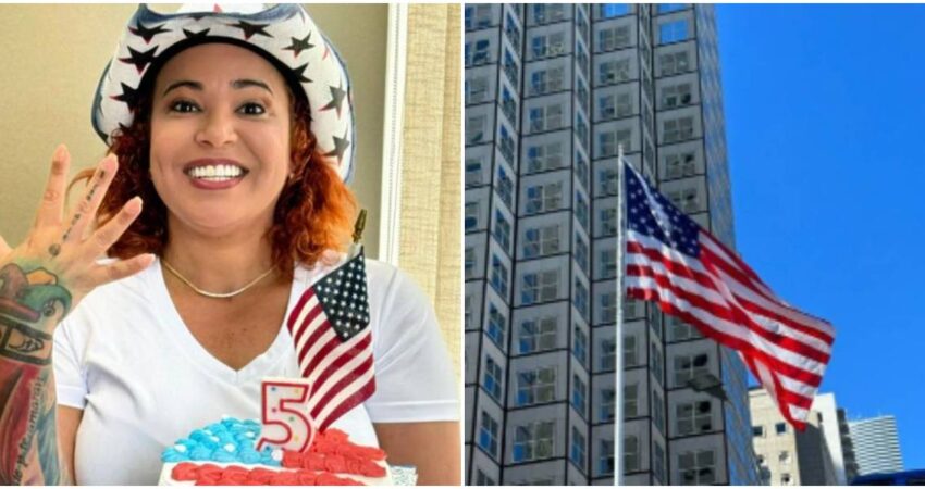 Cuqui La Mora agradece a EE.UU y revela que pronto será ciudadana americana Cuqui la Mora-Naturalización de EEUU