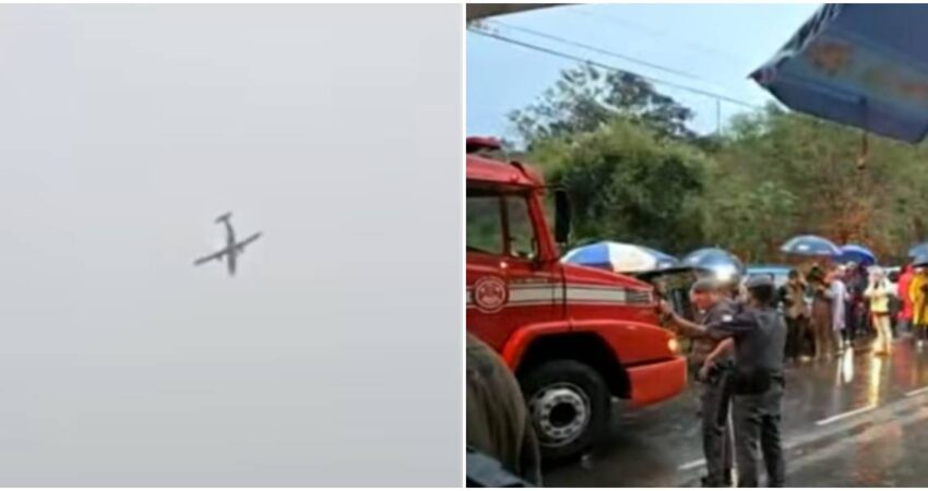 Se desploma avión de VoePass con 62 personas a bordo y se estrella en la ciudad de Vinhedo en Brasil accidente-de-avion-aerolinea-brasilena
