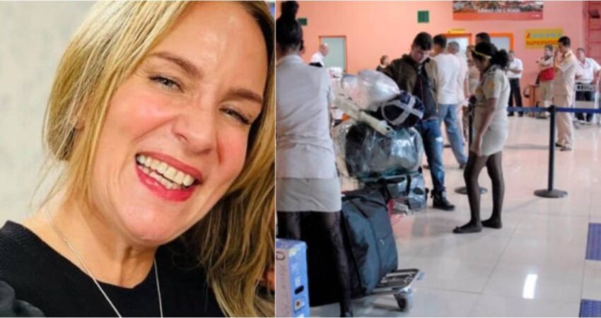 Actriz cubana Amarilys Núñez denuncia en sus redes sociales el robo que sufrió un familiar en la Aduana cubana actriz-aduana-cuba