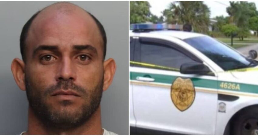 Arrestan a cubano que se hizo viral después que pateó a un perro en Miami arresto de cubano-policía de Miami-Dade