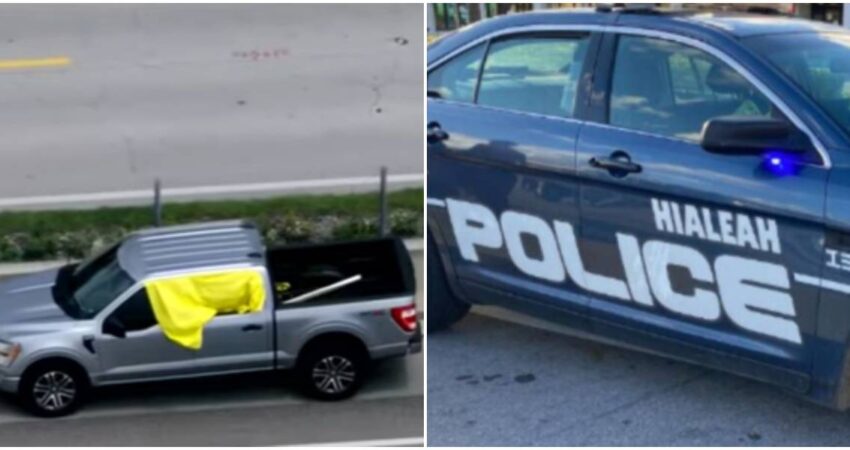 Policía de Hialeah está investigando como homicidio el caso del hombre que apareció muerto en una camioneta en la autopista Palmetto asesinato en Hialeah-Autopista Palmetto