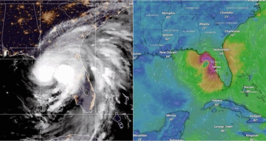 Tormenta Debby se convierte en huracán categoría 1 hurcan-debby