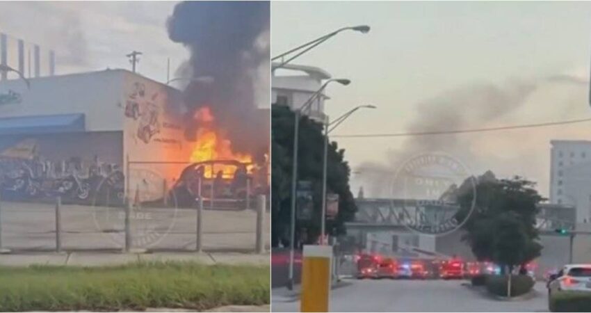 Devastador incendio en un comercio de vehículos eléctricos en Miami incendio-motos-miami
