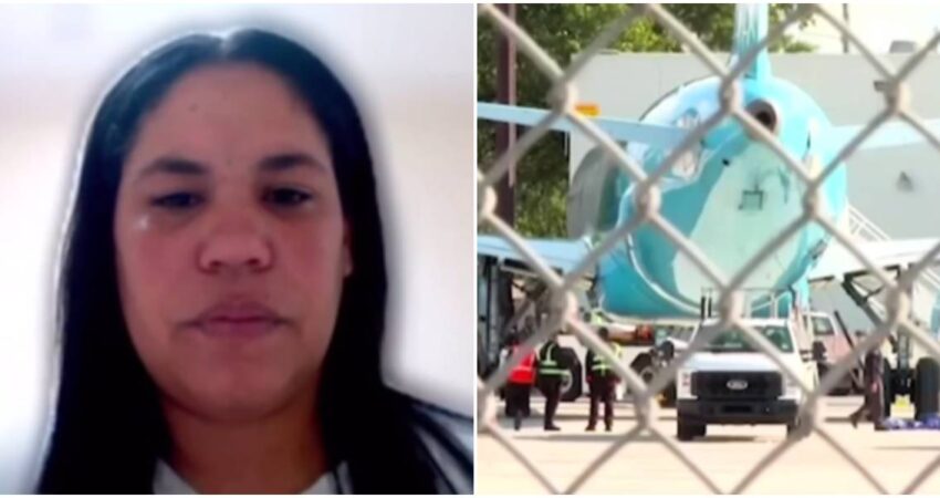 Madre cubana es deportada hacia la isla desde Estados Unidos, separรกndose de su esposo e hijo, ambos ciudadanos americanos madre cubana- deportaciรณn a la isla