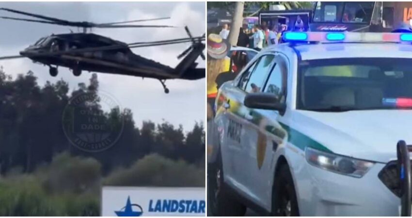 Gran despliegue policial en Miami-Dade tras la fuga de un prisionero del centro de inmigración de Krome miami-dade-escape