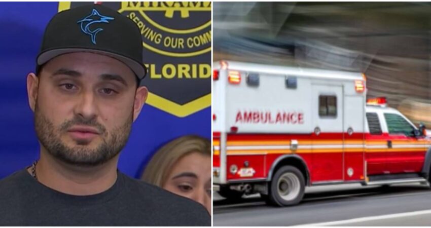 Muere en accidente de ATV en Hialeah padre del niño que sobrevivió a accidente que le quitó la vida a su madre en 2022 muerte de hombre-ambulancia Hialeah