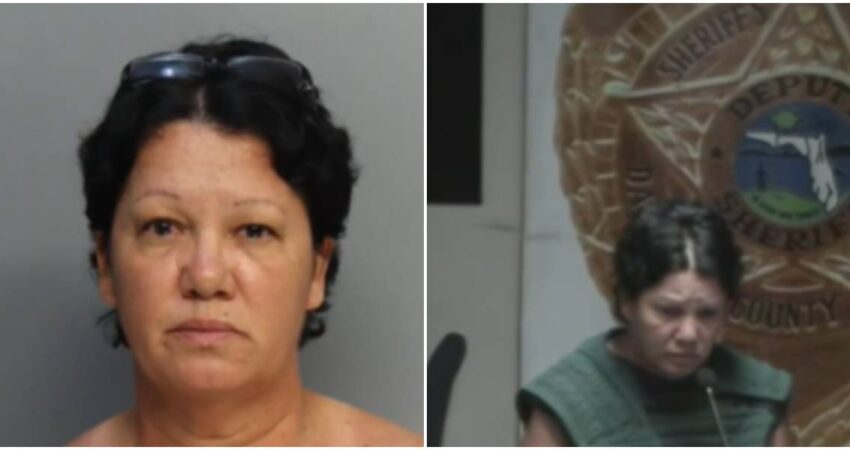 Mujer enfrenta un cargo de intento de asesinato en segundo grado tras apuñalar 7 veces al anciano con quien convivía en Miami-Dade mujer acusada-intento de asesinato
