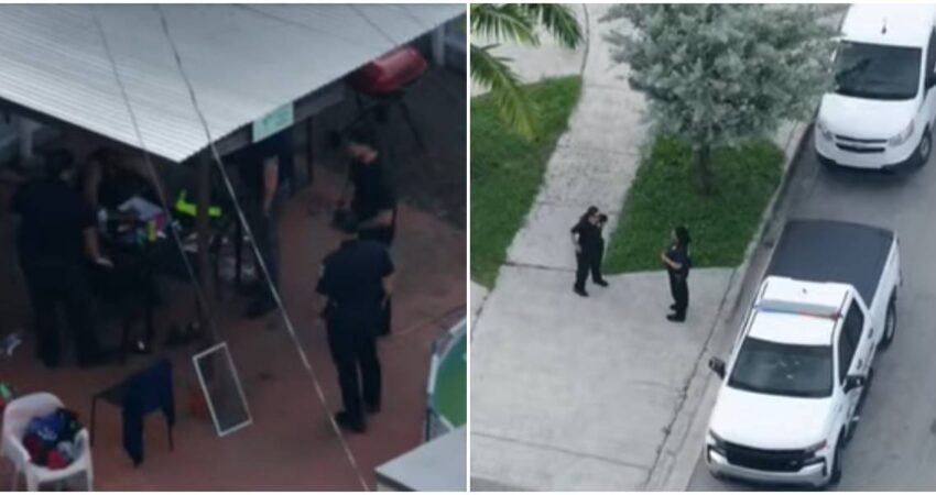 Mujer residente en Hialeah recibe un impacto de bala en el abdomen en el interior de una vivienda al parecer de forma accidental mujer herida-disparo accidental en Hialeah