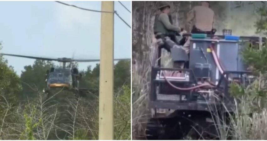 Autoridades persisten en la bรบsqueda por aire y tierra de un recluso que escapรณ del Centro de Detenciรณn de Krome recluso fugitivo-bรบsqueda policial