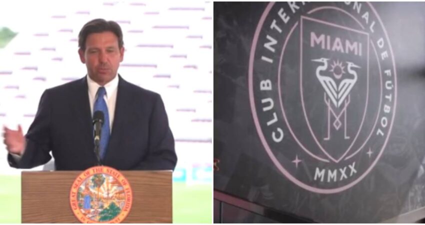 Gobernador de Florida Ron DeSantis aprueba 8 millones de dólares para construcción de nuevo estadio del Inter de Miami ron-desantis-Inter-de-Miami