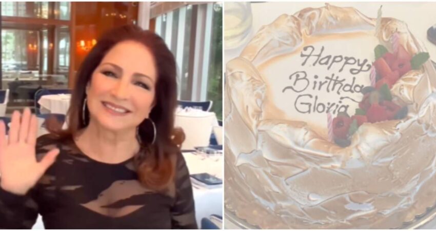 Gloria Estefan celebra su cumpleaños en compañía de su esposo, familiares y amigos: "Los amo a todos" Gloria Estefan-cumpleaños