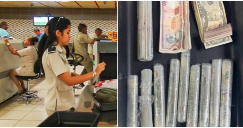 Aduana de Cuba incauta distintas sumas de dinero en efectivo a viajeros que pretenden violar las regulaciones del Banco Central aduana de cuba-decomiso de dinero