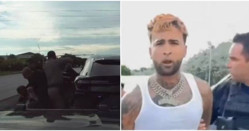 Sale a la luz video del arresto en Miami del reguetonero cubano Ovi arresto-ovi