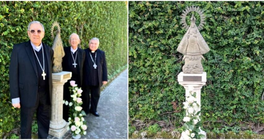 En los Jardines del Vaticano, obispos de Cuba ofrecen oraciones por los cubanos ante la imagen de la Virgen de la Caridad caridad-cobre-vaticano