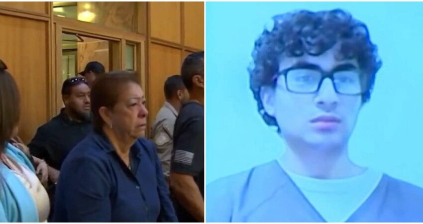 Familiares de Derek Rosa lloran al verlo en su audiencia en corte familiares-derek-rosa-miami