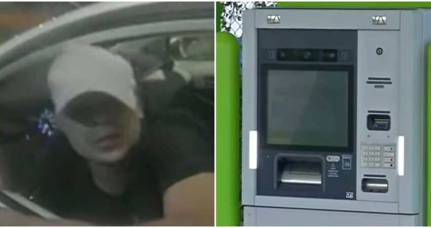 Policía de Hialeah persiste en la búsqueda de un hombre que intentó robar el dinero de dos cajeros automáticos intento de robo-cajeros automáticos en Hialeah