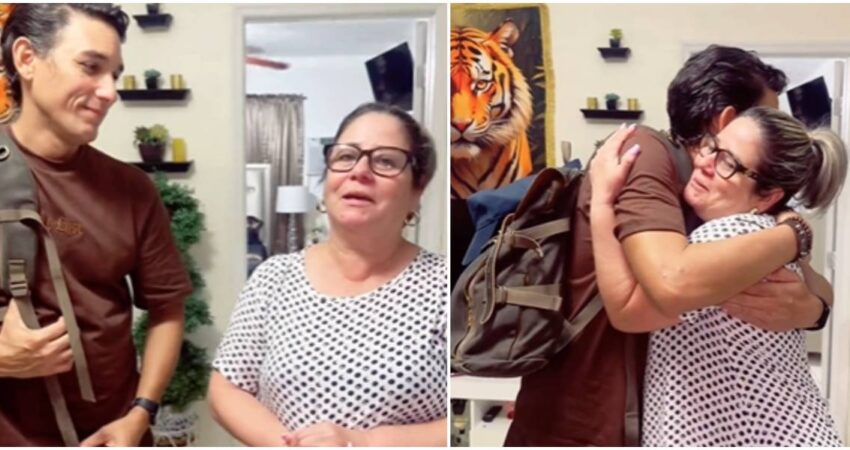 Cubana se solidariza con joven y brinda su casa en Hialeah para que no duerma en la calle: "Uno hace las cosas de corazรณn no para que te lo agradezcan" mujer ayuda a cubano-joven sin casa