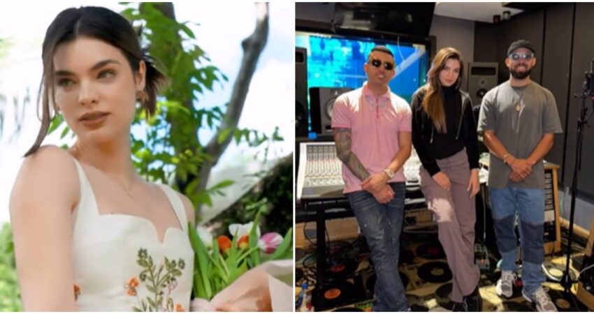 Esposa de Marc Anthony, Nadia Ferreira busca abrirse paso en el mundo de la música con la ayuda del cantautor cubano Lenier Mesa nadia ferreira-trabaja con lenier mesa