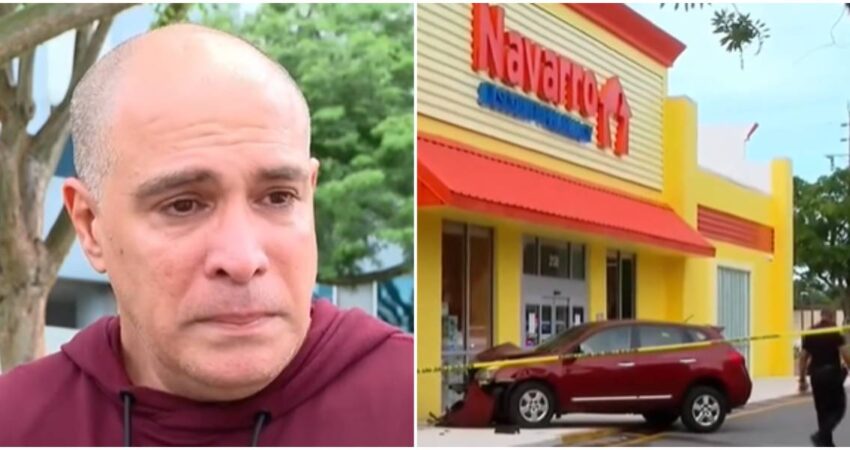 Padre cubano espera que ocurra un milagro que salve a su hija quien fue atropellada en Miami por una anciana de 92 años padre cubano-hija atropellada