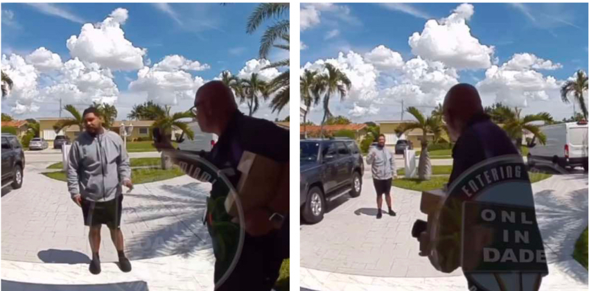 Empleado de FedEx se lleva todos los elogios en redes, luego de evitar un intento de robo en vivienda de Hialeah trabajador