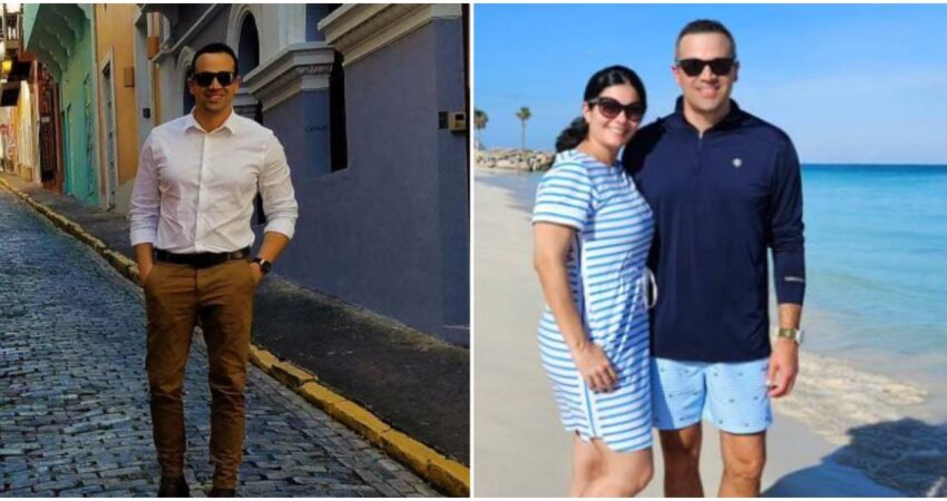 Actor cubano Lieter Ledesma se siente feliz a tres años de que su esposa e hija llegaran a Estados Unidos: "Ha sido un camino hermoso" Lieter Ledesma-esposa de Lieter