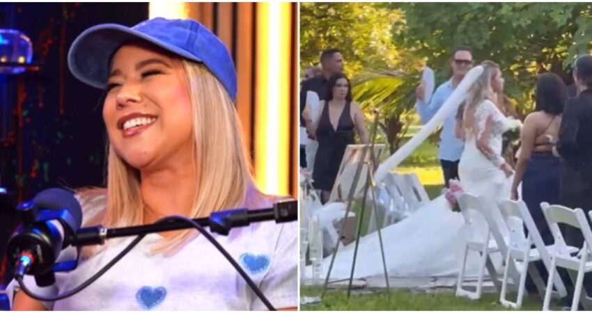Cantante cubana Dayana revela que pasó en su boda después que cortó el live que dejó intrigado a los seguidores Señorita Dayana-show en boda