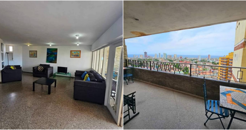 A la venta apartamento de lujo en un edificio en una céntrica zona del Vedado, en La Habana aptvedado