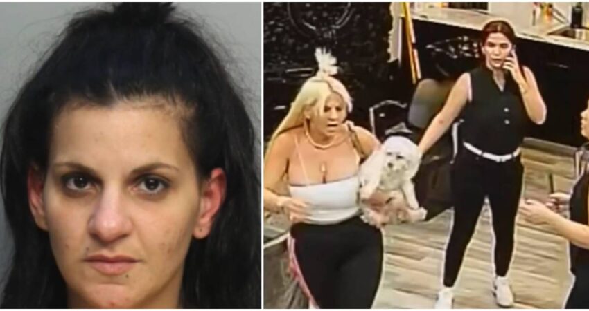 Termina bajo arresto una mujer que abandonó una peluquería en Miami tras someterse a un complejo procedimiento estético sin pagar arresto de mujer- incidente en peluquería
